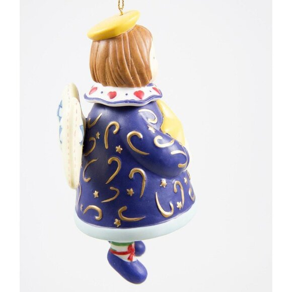 Kirkland Signature Porcelain Angel Bell Ornament w/Dangling Legs - Picture 3 of 11